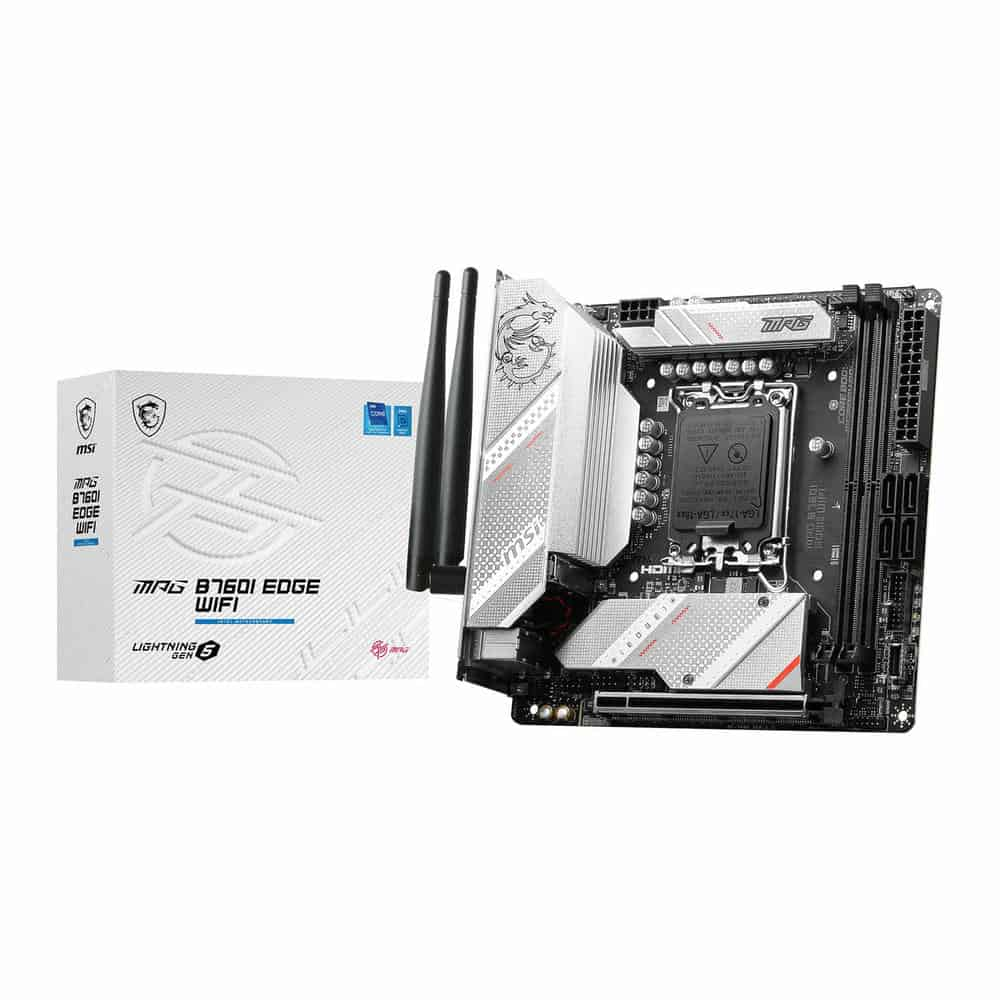 MSI Intel MPG B760I EDGE WIFI Mini-ITX Refurbished Motherboard